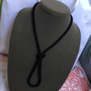 Black necklace